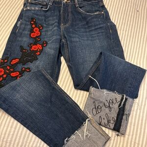 Zara NWOT fun jeans